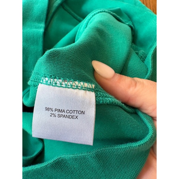 Peter Millar Womens Green Pima Cotton Blend Full Zip Golf Jacket Size M - Picture 7 of 8